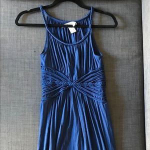 Maxi with braided bodice